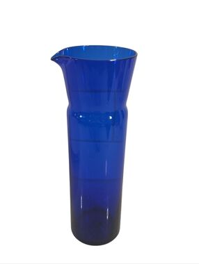 German Cobalt Blue Glass Carafe